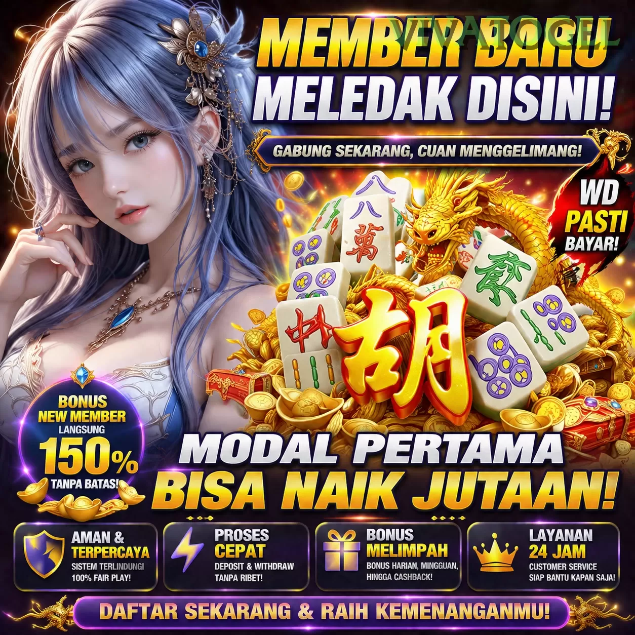 Cara Mendaftar dan Verifikasi Akun di vivatogel